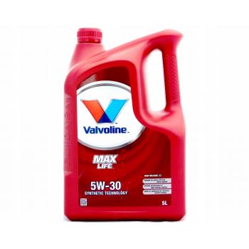 Valvoline Max Life 5W30 C3 5 Lt Premium Full Synthetic Motor Yağı